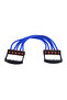 Resistance Rubber Exercise Band Multifunctional Arm Leg Chest Training Set - 2