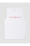 Nevavm Oval Collar Turkey Printed Men's Sleeveless T-Shirt with a Difference - 5