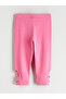 Nevavm 3/4 Length Girls' Leggings with Elastic Waist - 2