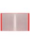 Presentation File with Pockets 60's Red - 2