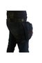 Multi Compartment Waterproof Black Waist Leg Shoulder Biker Bag Bodybag 3470 - 2