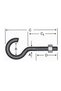 Open Metric Hook M4 100 Pieces - 2