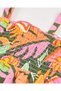 Girl's Tropical Floral Print Shorts Overalls 2-8 Years Mix - 3