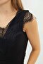 Lace V-Neck Blouse - 5