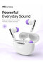 سماعات أذن لاسلكية حقيقية DUB P60، مشغلات صوت 10 مم، تقنية إلغاء الضوضاء النشطة، 4 ميكروفونات ENC، وقت تشغيل 30 ساعة، زمن استجابة منخفض، مقاومة للماء IPX4، شحن سريع - 3