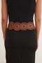 Eyelet Detailed Metal Buckle Belt - 3