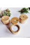 Salt Seasoning Jars Pepper Jar Bamboo Condiment Box Bowl Storage Pot Set Wood Sugar Container Hol... - 8