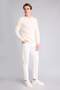 Standard Fit Regular Cut Crew Neck Textured Knitwear Sweater C8814Ax24Wn - 2