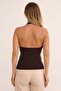 Halter Neck Degaje Collar Blouse - 6