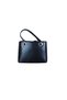 Duki Daso Black Women's Hand and Shoulder Bag with Bow Detail |   Summer T8460 Black 3 Compartments with Zipper Pocket - 6
