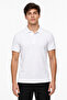 Men's Cotton White Polo Collar T-Shirt Classic Fit, Soft Texture, Short Sleeve Casual Men's Polo Collar
