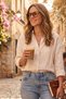 Women's Uv400 Matte Brown Wayfare Sunglasses 23010C3 Light Glass - 3