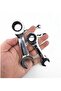 10mm Short Handle Adjustable Head Ratchet Wrench Mini Fast Ratchet Wrench Labor-Saving Auto Repair H - 3