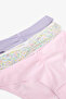 Festival Bloom V Cut Floral 3-Piece Slip Panties - 5