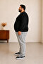 Men's Plus Size Oversized 3 Thread Long Sleeve Sweatshirt 3Xl-4Xl-5Xl-6Xl-7Xl-8Xl-9Xl - 3