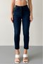 Women's Blue Black Boyfriend High Waist Lycra Jean Denim Trousers Mabel-2021 - 2