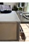 Beige Linen Table Runner - Light French, Standard Size - 5