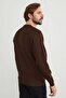 Pulover basic cu guler rotund - 8