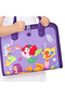 Montessori felt busy book - purple mermaid | 8 in 1 activity bag - 5