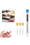 10PCS 0.4mm Brass Nozzle Extruder With 10pcs Cleaning Needles For Ender 3 3S Pro V2 CR10 Anet A8 ... - 2