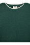 Cotton Long Sleeve Crew Neck Knit Sweater - 5