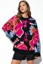 Jacquard Oversize Knitwear Sweater