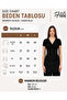 Women's Black Drawstring Detailed Ribbed Regular Fit Casual Blouse - H6040 - 7