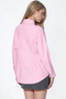 Women's Waist-Fitted Poplin Shirt 1504 - Pink - 4