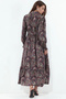 Women's Belted Hijab Dress 1511 - Black - 4