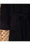 Welsoft Kimono Plush Fleece Unisex Dressing Gown - 5
