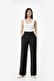 High Waist Slim Striped Classic Fabric Pants - 2