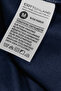 Men's Celso Long Sleeve Buttoned O-Neck Unprinted Combed Cotton T-Shirt Dark Blue - 7
