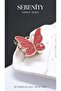 Butterfly Figure Enamel Metal Buckle - 3