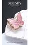 Butterfly Figure Enamel Metal Buckle - 3