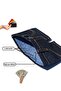 Mini Denim Shorts Wallet |   Handmade Design Wallet Made from Real Denim Fabric |   Unisex Mini Wallet with 6 Card Holders and Cash Compartment - 4
