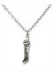 Antique Dagger Scabbard Motif Unisex Metal Necklace – Detailed Gothic Design, 60 cm Chain