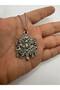 Silver Color Unisex Necklace with Ottoman Tughra Figure – Historical and Noble Design - 2