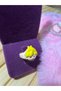 Adjustable Kids Ring with Cute and Funny Cartoon Girl Figure – Colorful Resin Jewelry - 3