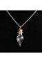 Dandelion Bell Transparent Bottle Glass Bulb Necklace - 4