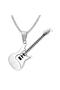 Guitar Necklace Stainless Steel