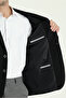 8 Drop Muscle Fit Long Athletic Cut Patterned Sports Jacket - 5