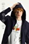 Techno-Line 7 Drop Slim Fit Hooded Knitted Sports Jacket