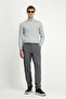 Slim Fit, Elastic Waist, Cotton Canvas / Chino Trousers - 3