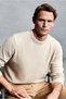 Crew Neck Regular Fit Wool Cashmere Italian Knit Sweater - 2