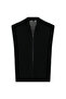 Patterned Zippered Wool Knit Vest - 2