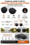 2 Pieces Glasses Clips Polarized Round - 7