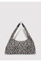Zebra Patterned Shoulder Bag 1913508-20933 - 4