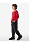 Comfortable Cut Balloon Shape Denim Trousers with Cotton Pockets - 2