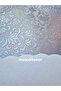 Silver Pearlescent Self-Patterned Lined Non-Slip Seamless Pvc Round Oilcloth Tablecloth - 4