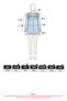 Cross-Stitch Embroidered Tunic 2099 - CREAM - 5